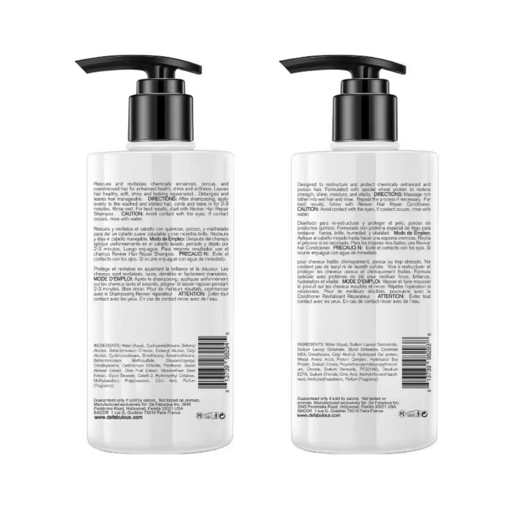 De Fabulous Reviver Shampoo + Conditioner