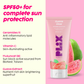 PLIX SPF 50+ Guava Glow Invisible Sunscreen Gel For UV A, UV B Protection with Ceramides and Vit C