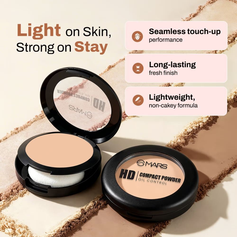 MARS HD Mattifying Compact Powder