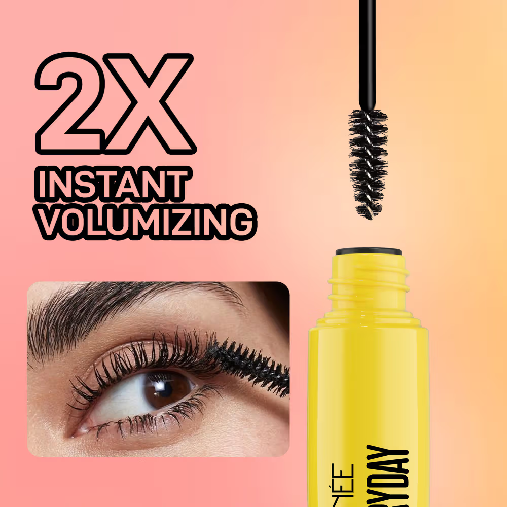 Renee Cosmetics Everyday 2X Instant Volumizing, Lengthening & Waterproof Mascara