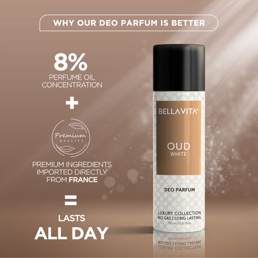 Bella Vita Oud White Deo Parfum