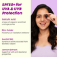 Plix 0.1% Salicylic Acid Jamun Mattifying Lightweight Sunscreen SPF50+ PA+++ UVA, UVB Shield
