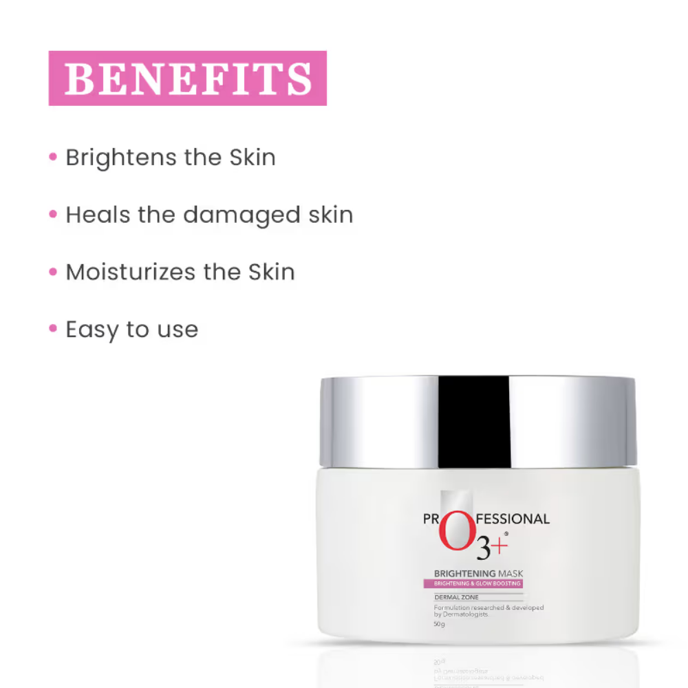O3+ Brightening Mask For Skin Brightening