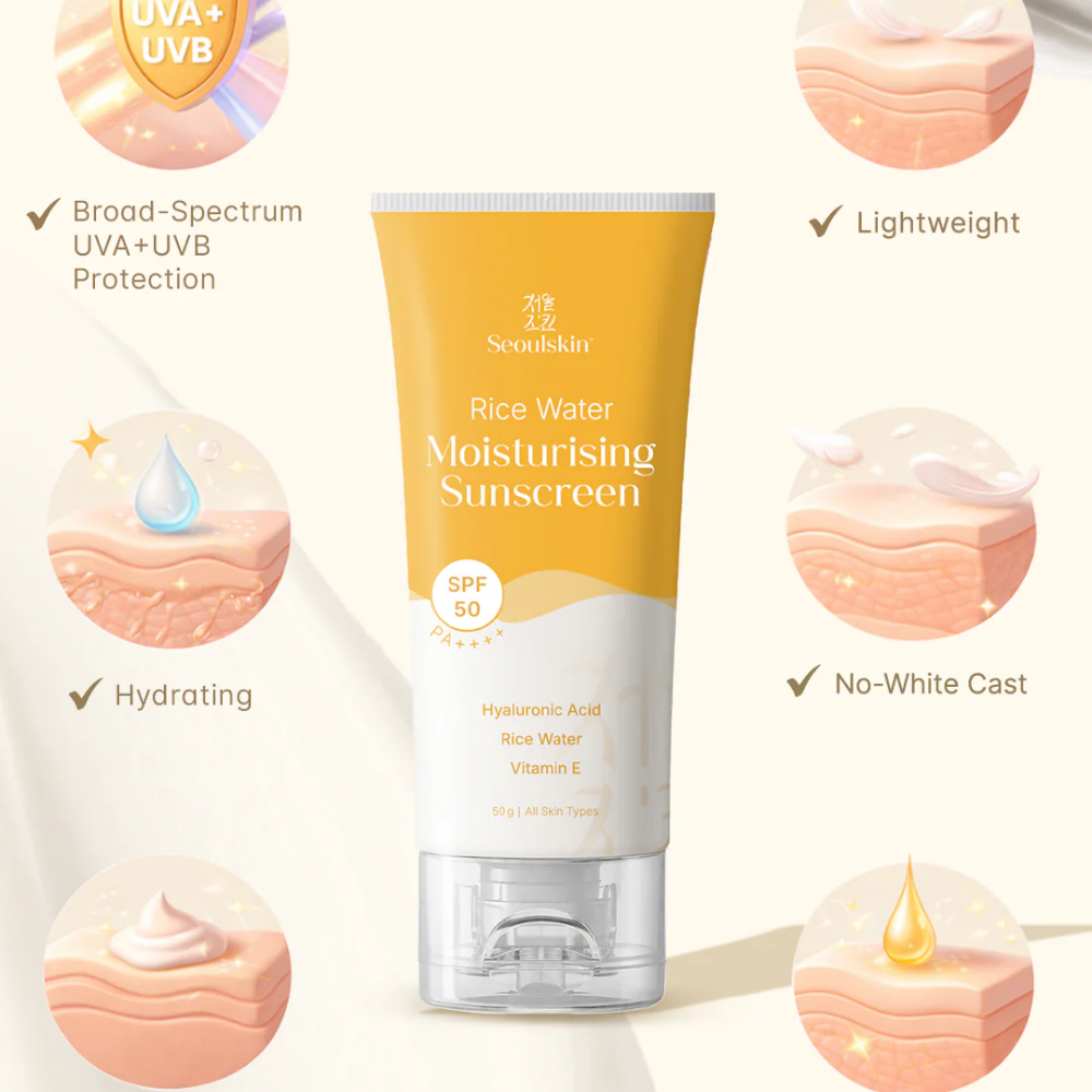 Seoulskin Rice Water Moisturizing Sunscreen