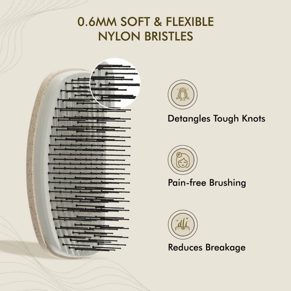 Ikonic Me Travel Brush IKM- 2122 - Sand Beige
