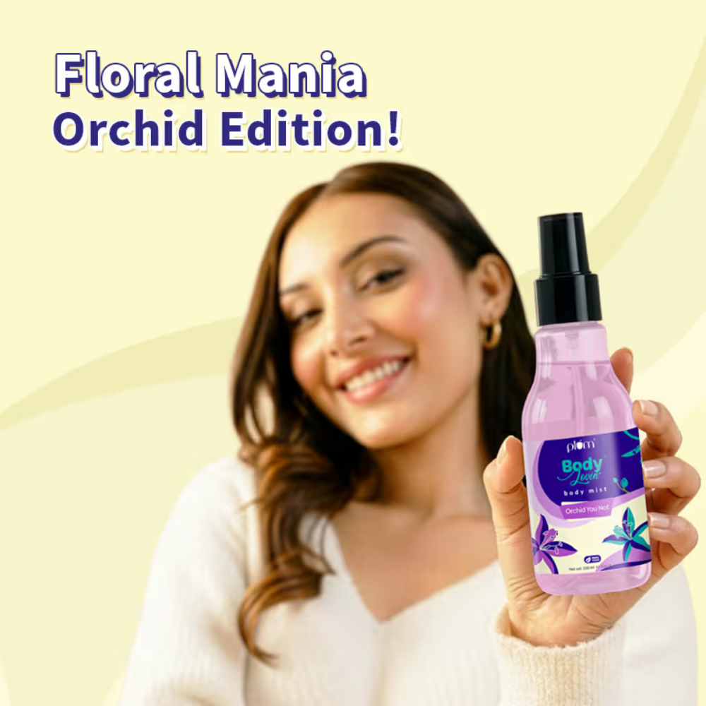 Plum BodyLovin Orchid-You-Not Body Mist For A Long Lasting Floral Fragrance