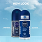 NIVEA MEN Deodorant Roll On, Cool Kick, 48h Long lasting Freshness