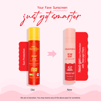 Aqualogica Detan+ Dewy Lightweight Sunscreen Gel SPF 50+ PA++++ for Normal & Dry Skin