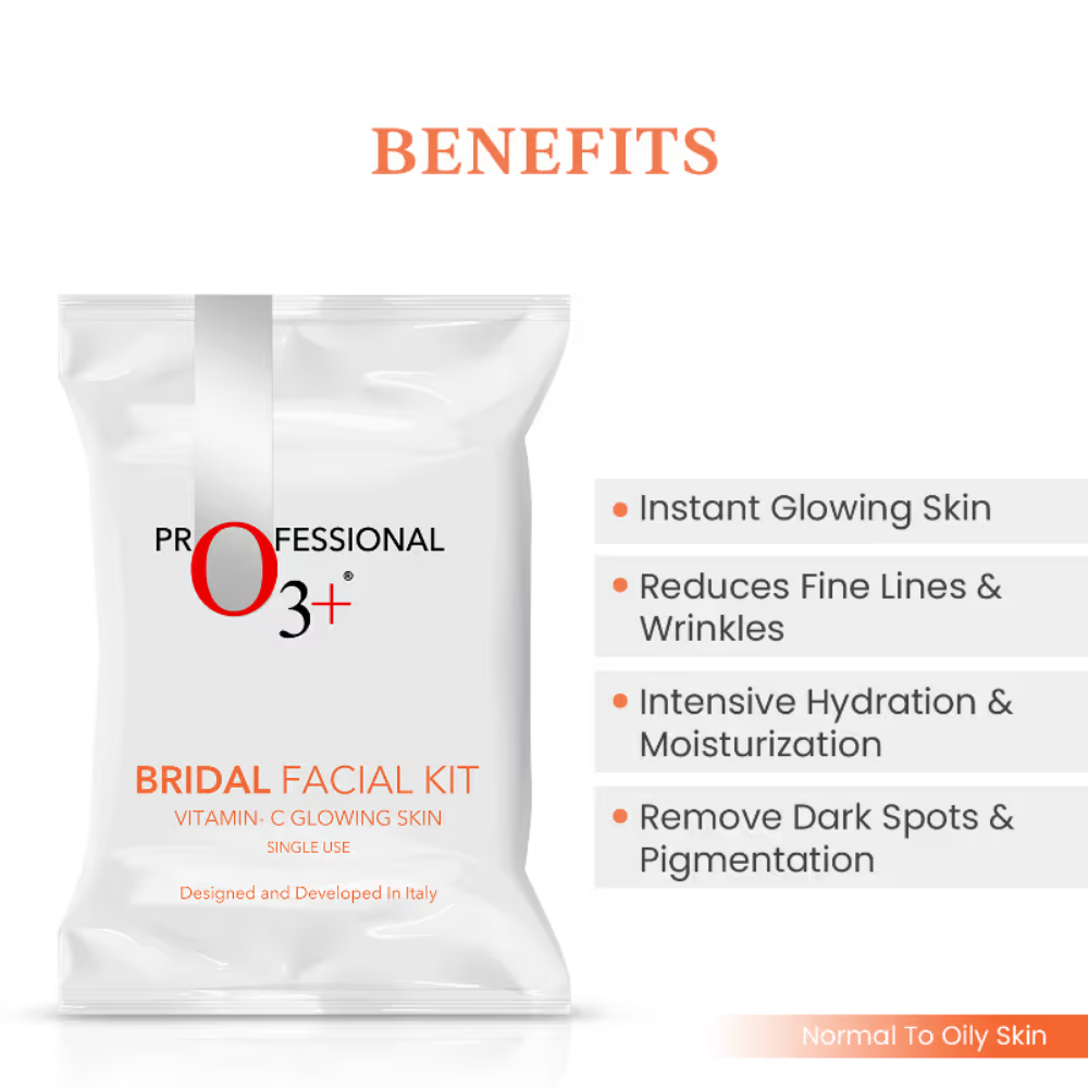 O3+ Bridal Facial Kit (Vitamin C for Glowing Skin)