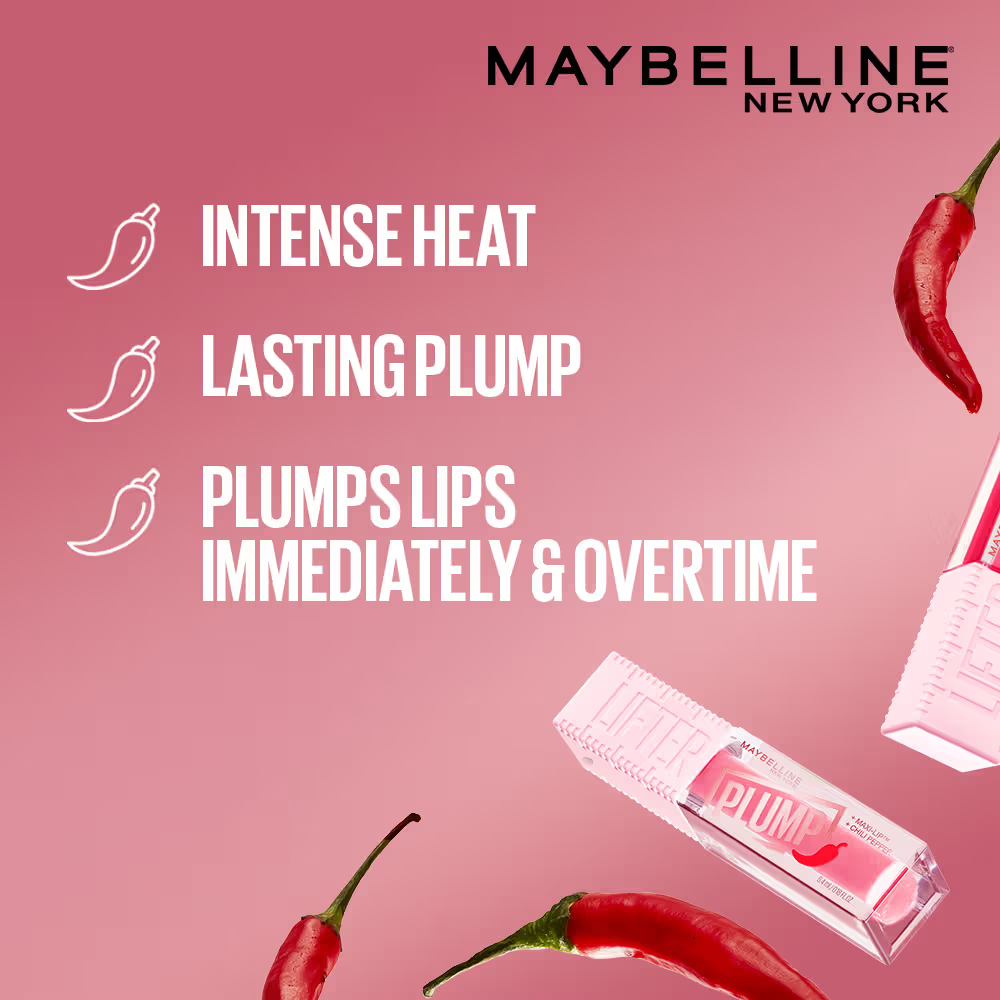 Maybelline New York Lifter Plump - Plumping Lip Gloss