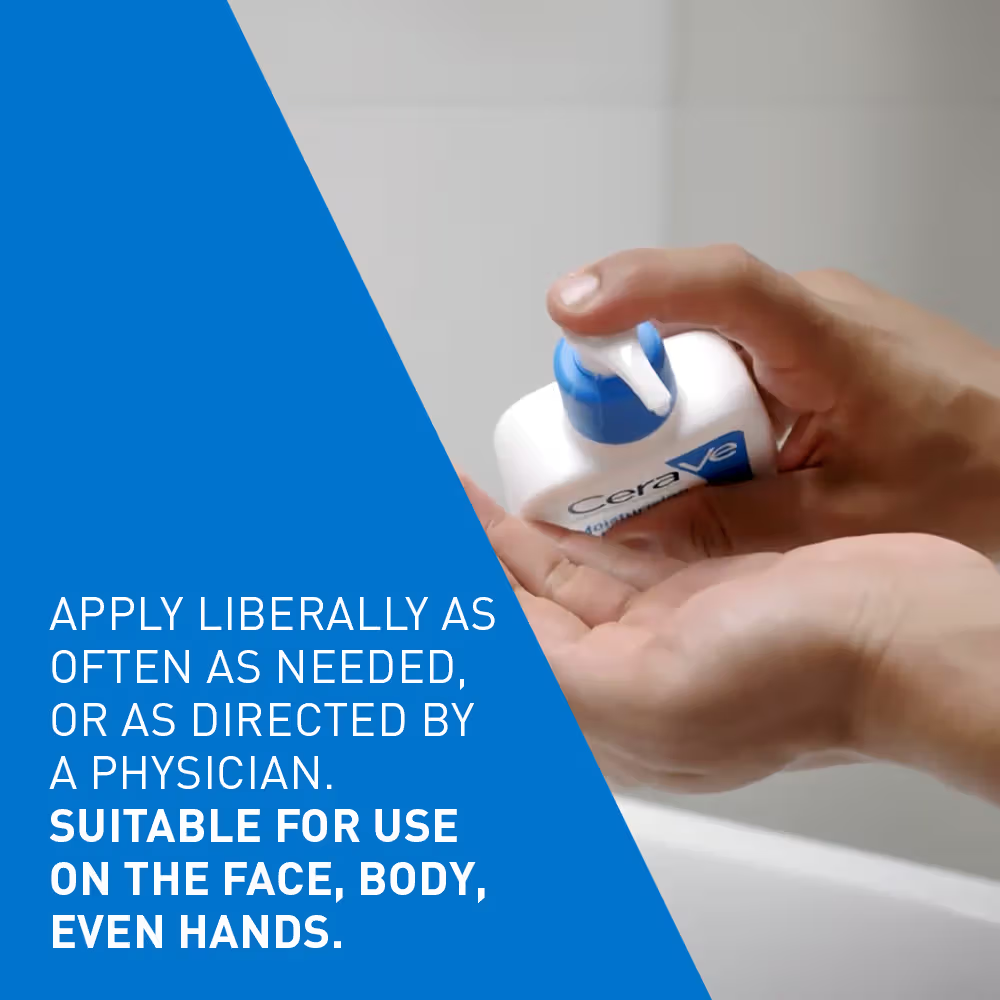 CeraVe Moisturizing Lotion for Normal to Dry Skin with Ceramides & Hyaluronic Acid