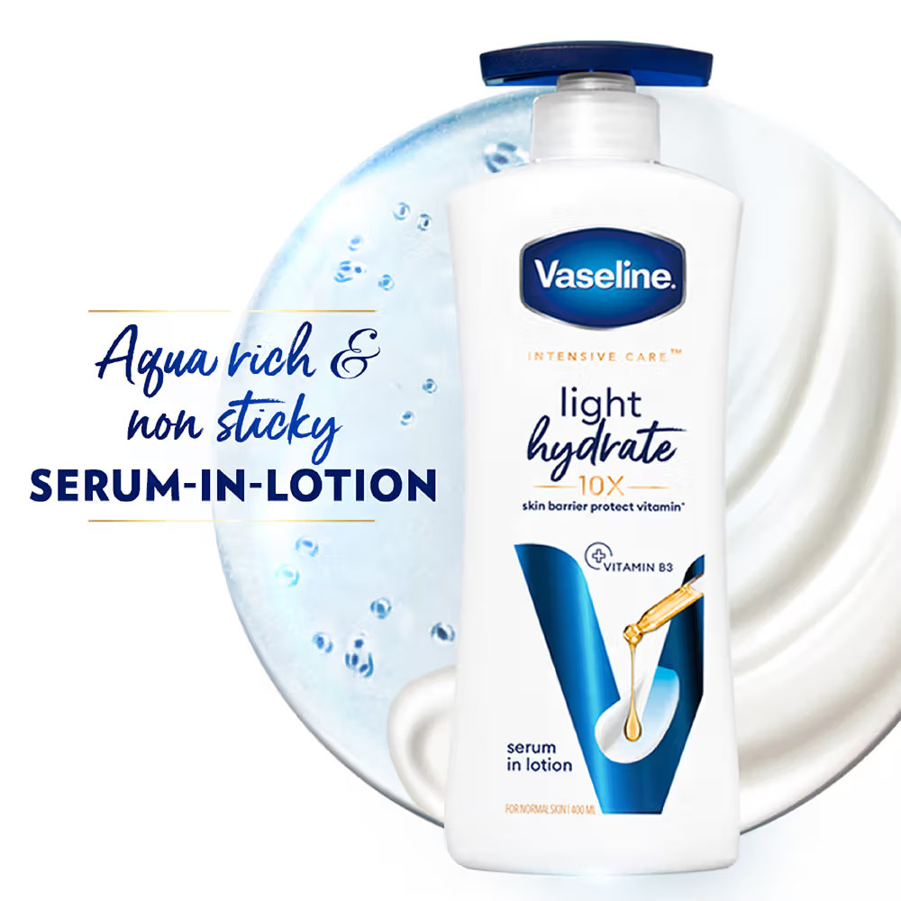Vaseline Light Hydrate 48hr Serum In Lotion