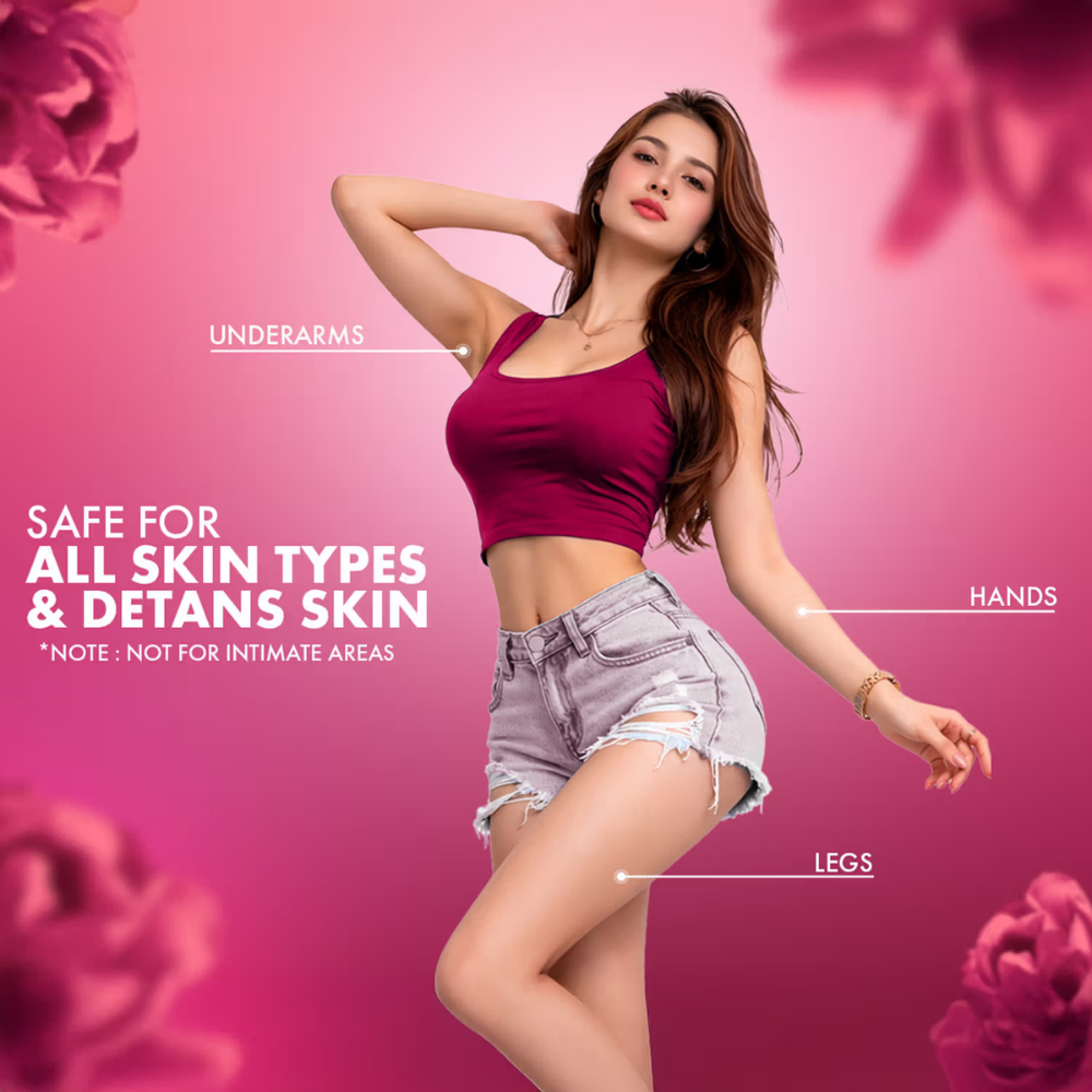 UrbanYog Hair Removal Cream Spray With Rose Extracts
