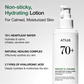 Anua Heartleaf 70 Daily Lotion Lightweight Moisturizer with Hyaluronic Acid for Dry, Acne-Prone Skin