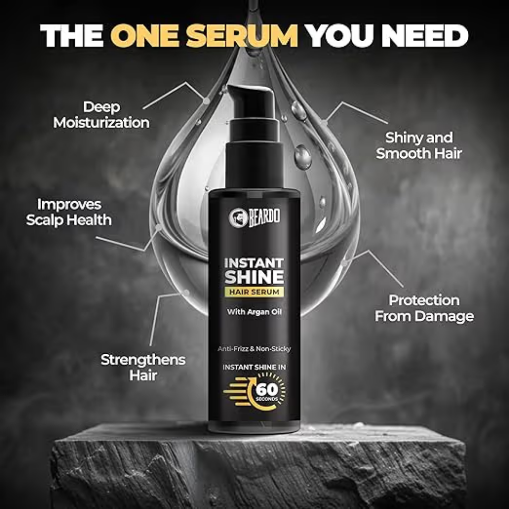 Beardo Instant Shine Hair Serum