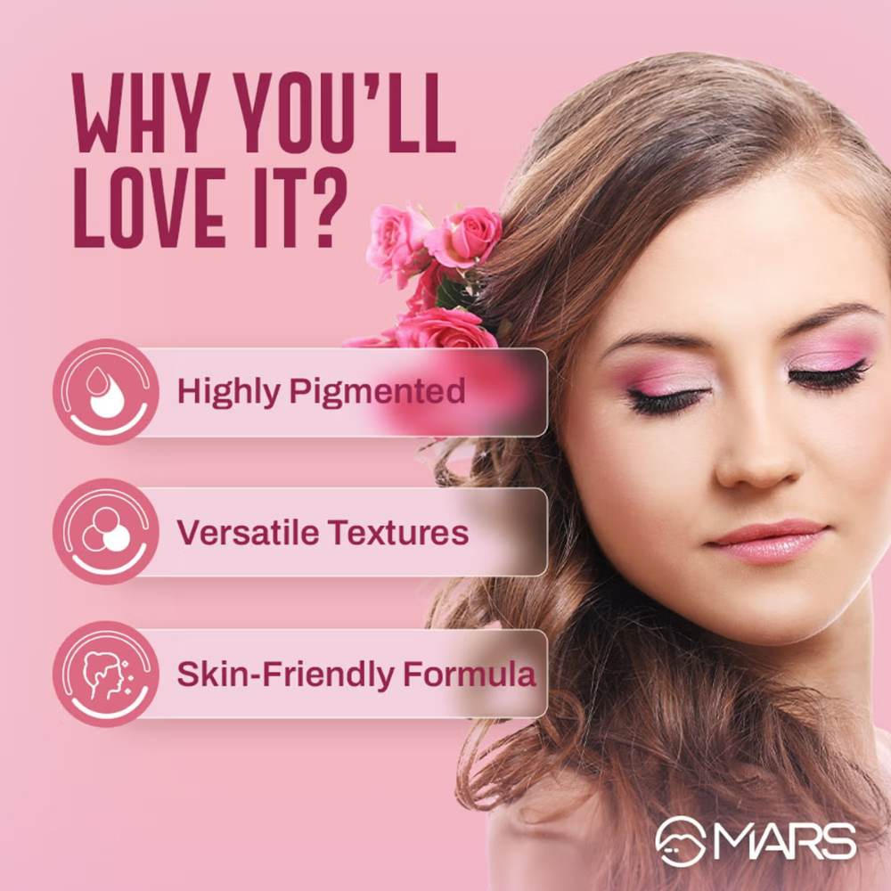 MARS Blooming Matte & Shimmer Eyeshadow Palette