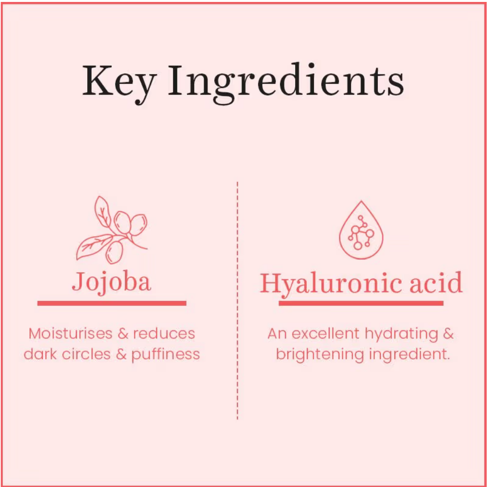 O3+ Bright Under Eye Cream With Hyaluronic Acid