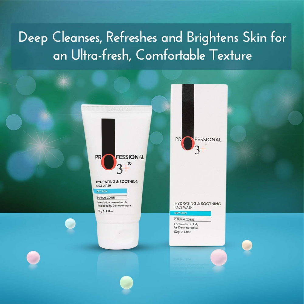 O3+ Professional Hydrating & Soothing Face Wash