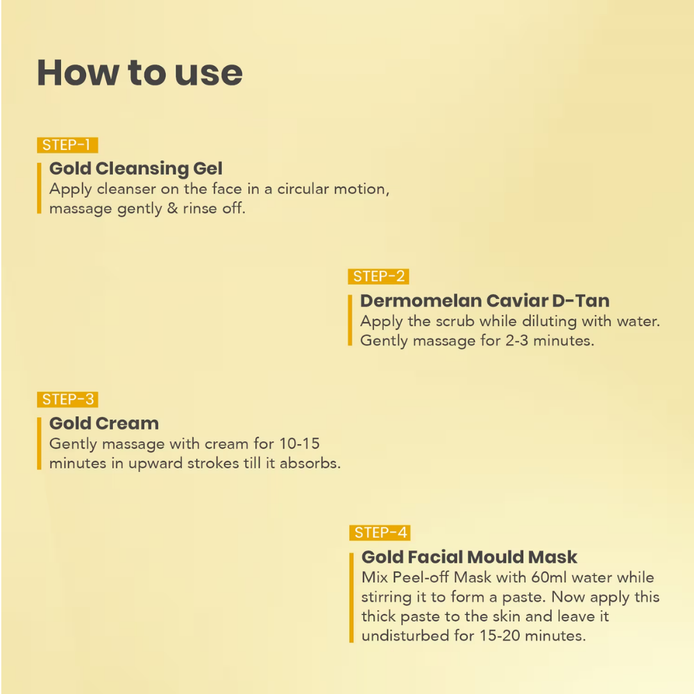O3+ Gold Infusion Facial Kit