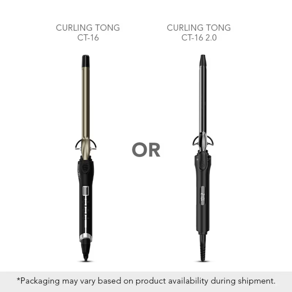 Ikonic Professional Curling Tong CT-16 Black 2.0
