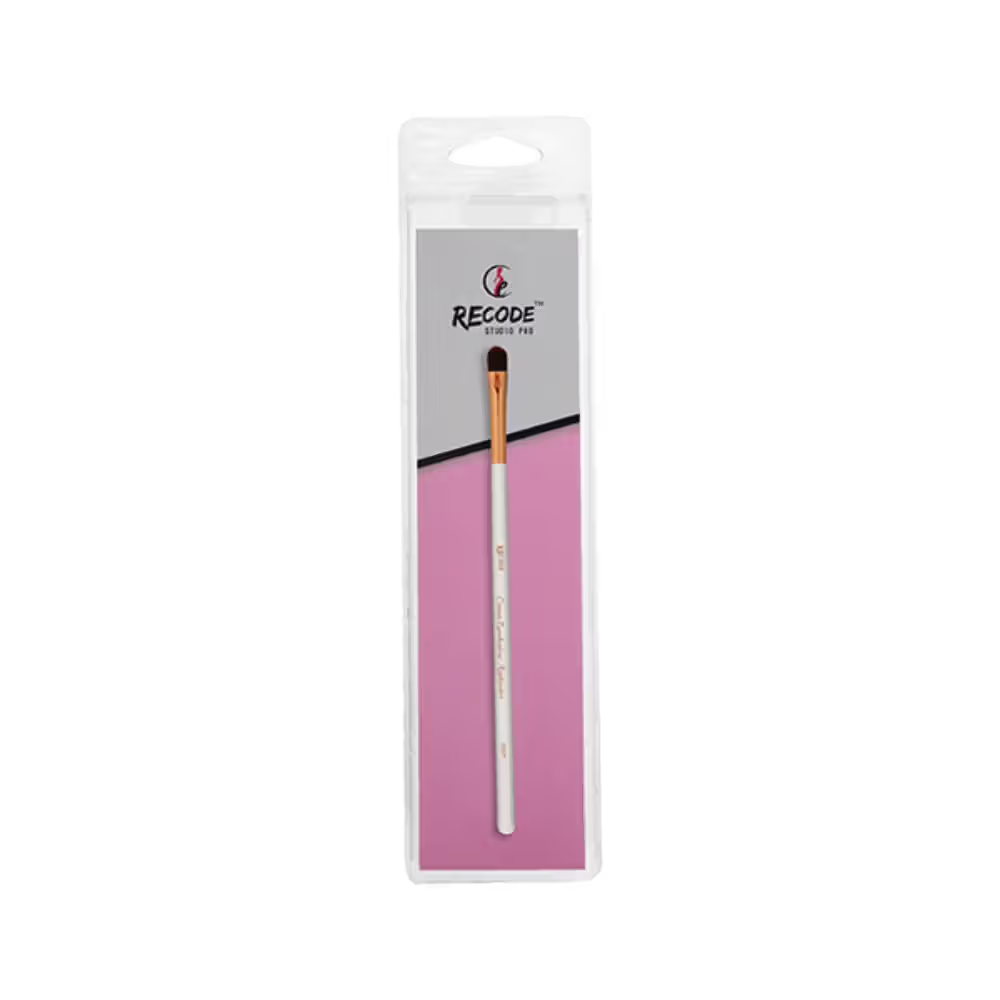 Recode Cream Eyeshadow, Concealer & Glitter Gel Applicator Brush - RS 107