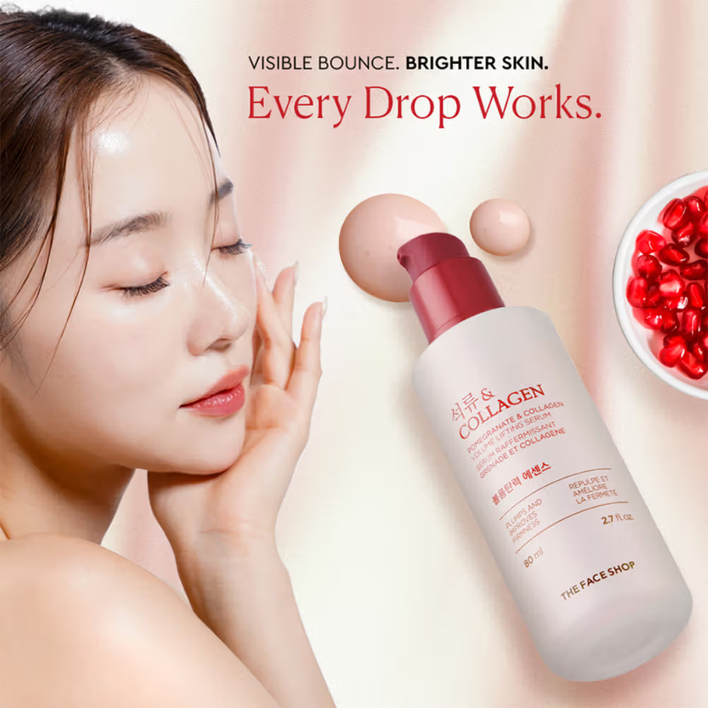 The Face Shop Pomegranate & Collagen Volume Lifting Serum