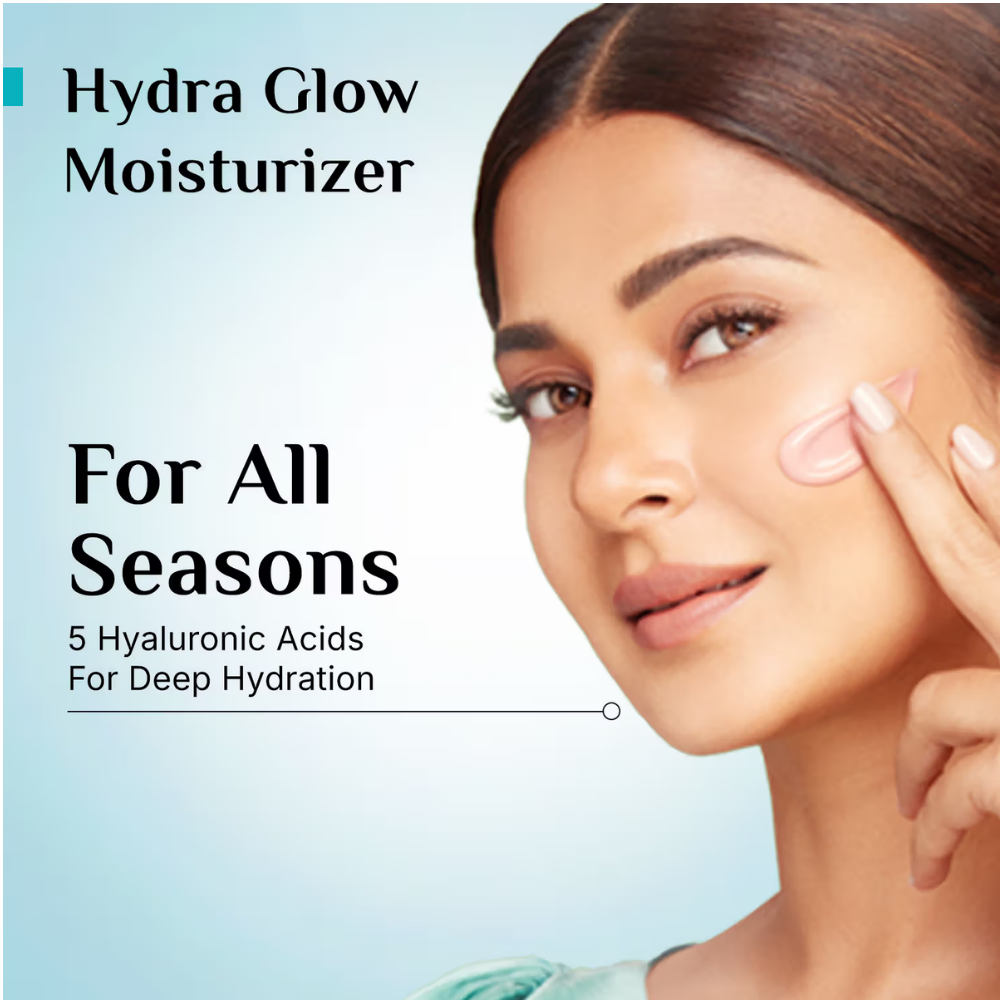 Pilgrim Korean Rice Water Hydra Glow Light Gel Moisturizer for 5x Hydration & Korean Glass Skin Glow