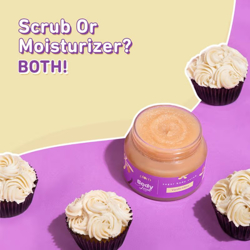 Plum BodyLovin Vanilla Vibes Sugar Body Scrub