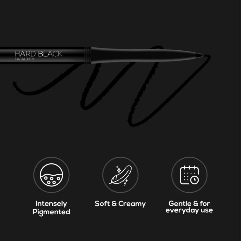 Renee Cosmetics Hard Black Kajal Pen