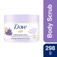 Dove Exfoliating Body Polish Scrub With Crushed Lavender And Coconut Milk