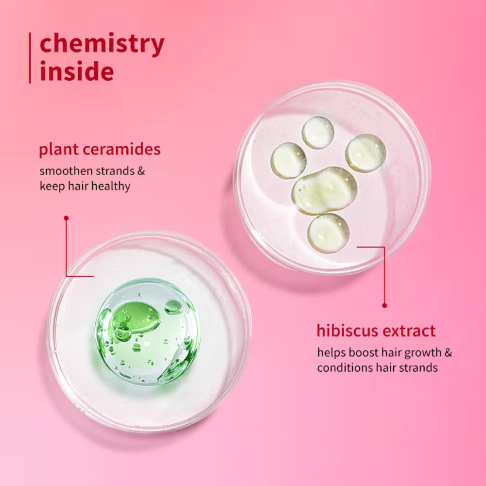 Plum Hibiscus & Ceramides Shampoo For Long- Healthy Hair