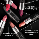 Renee Prime Matte Lipstick Long-Lasting, Creamy Matte, Non-Drying, Vitamin E