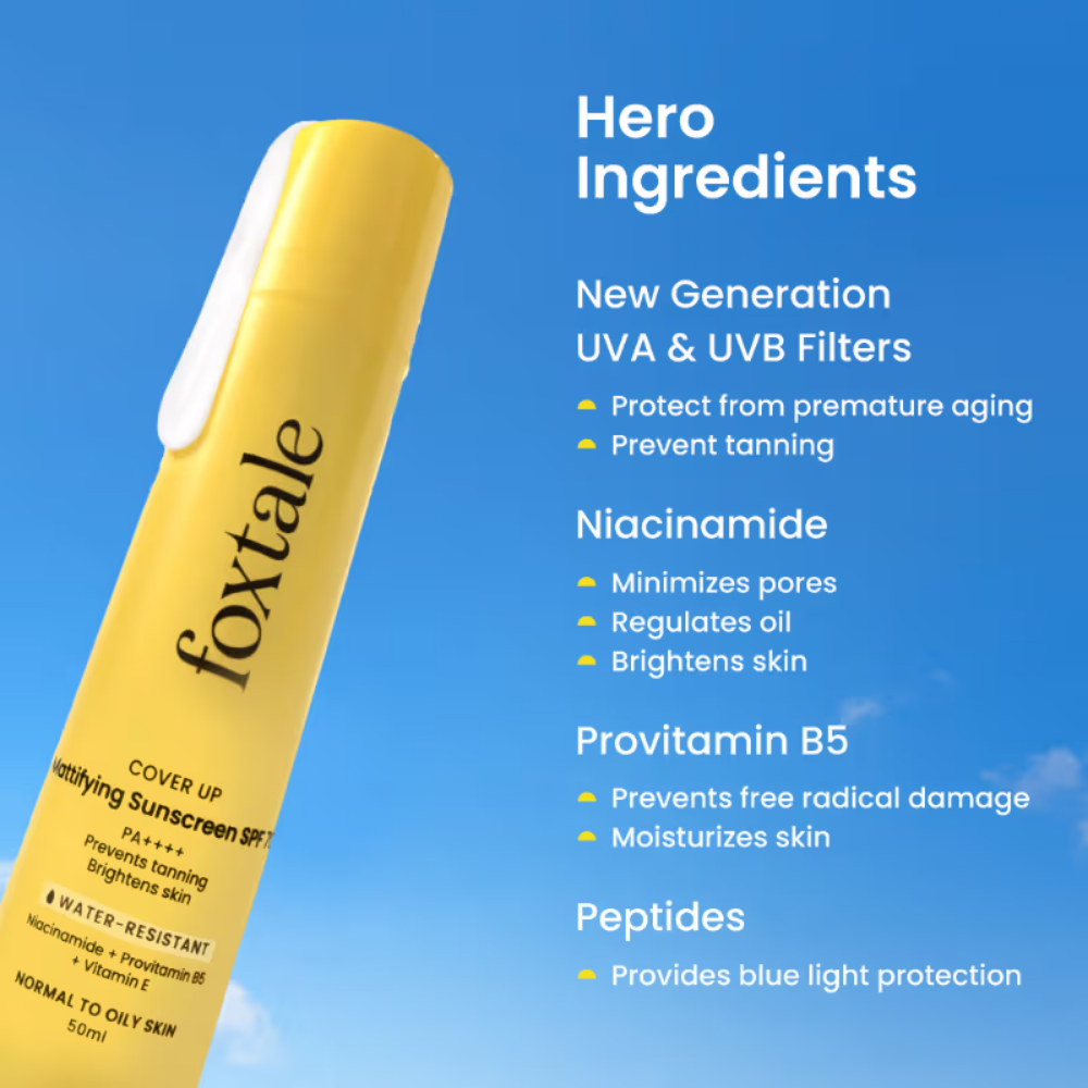 Foxtale SPF 70 Gel-Cream Sunscreen