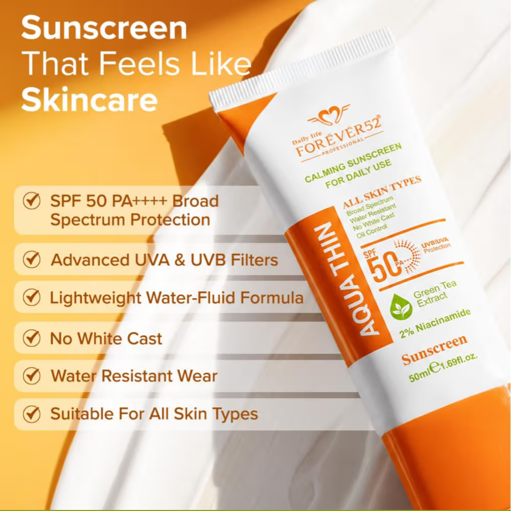 Daily Life Forever52 Aqua Thin Calming Sunscreen