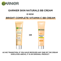 Garnier Skin Naturals Bright Complete Vitamin C BB Cream SPF 24/PA+++ UVA/UVB Protection