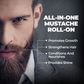 Beardo Mustache Growth Roll On Promotes hair growth Stimulates Hair Follicles
