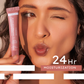 Hyphen Tinted Lip Balm - Hazel, 1% Vit E, 2% Squalane & Peptides, Brightens, Moisturizes Dry Lips