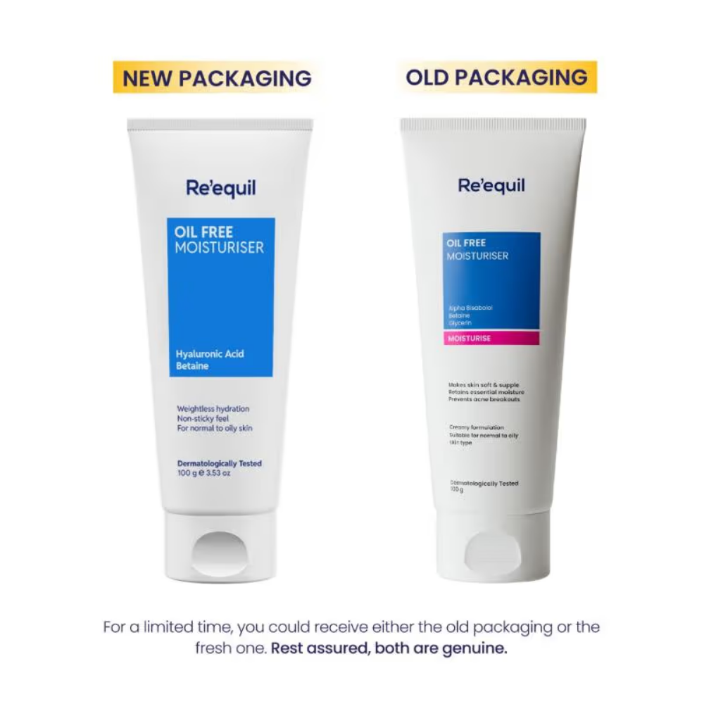Re'equil Oil Free Moisturiser Normal to Oily Skin