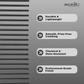 Ikonic Professional Hair Dressing Comb (Set Of 10)