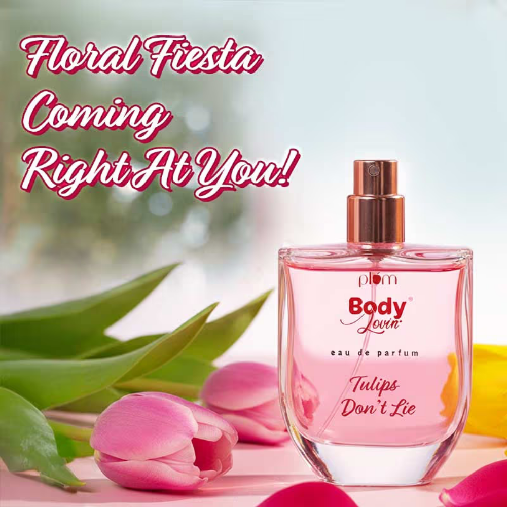 Plum BodyLovin Tulips Dont Lie Eau De Parfum Long Lasting Floral Perfume
