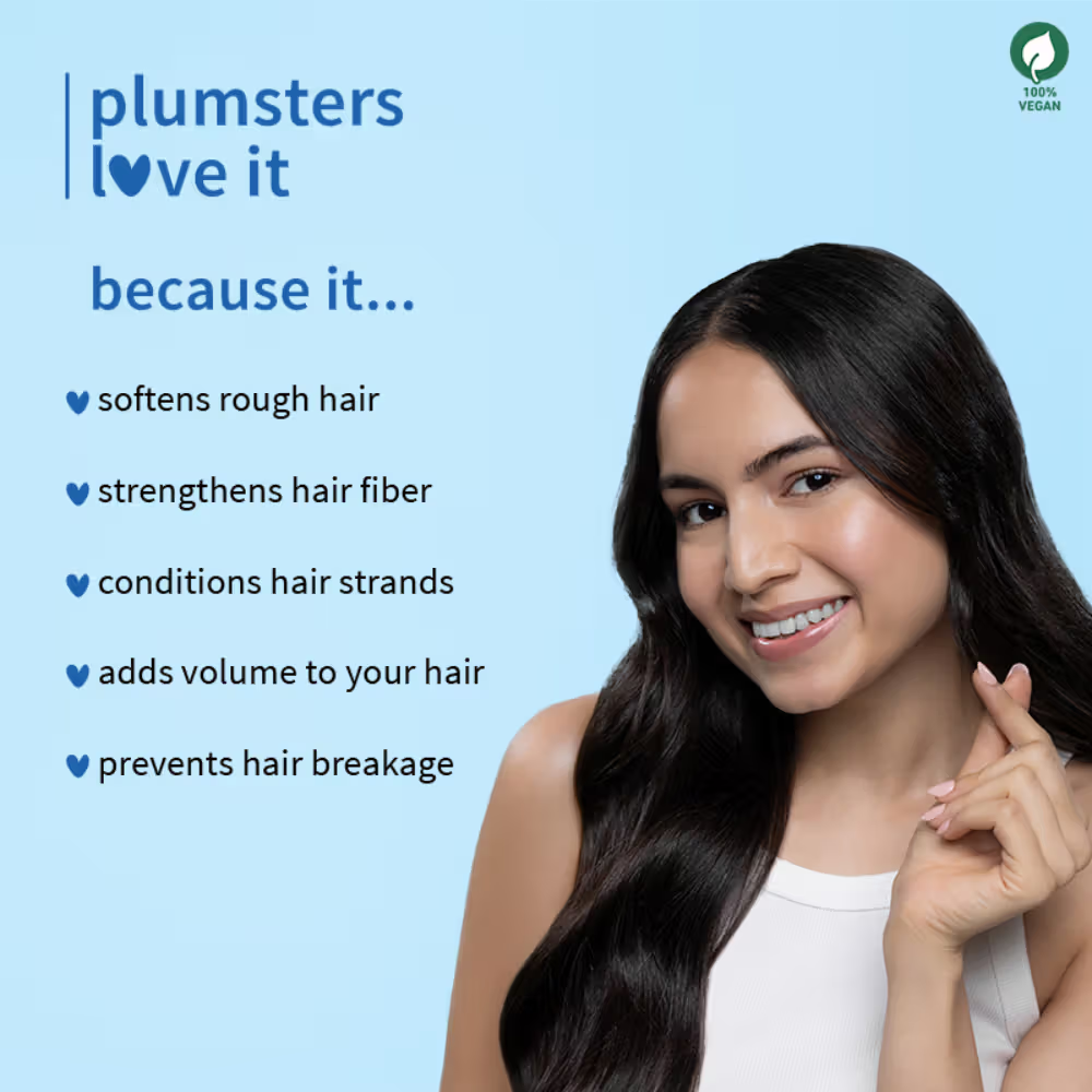 Plum Coconut Milk & Peptides Conditioner For Soft- Shiny Hair