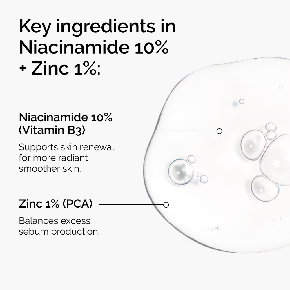 The Ordinary Bestseller Duo Niacinamide Serum + Hyaluronic Acid Serum