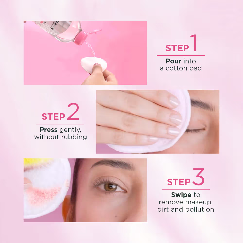 Garnier Micellar Cleansing Water For Sensitive Skin For Cleanser & Make-Up Remover