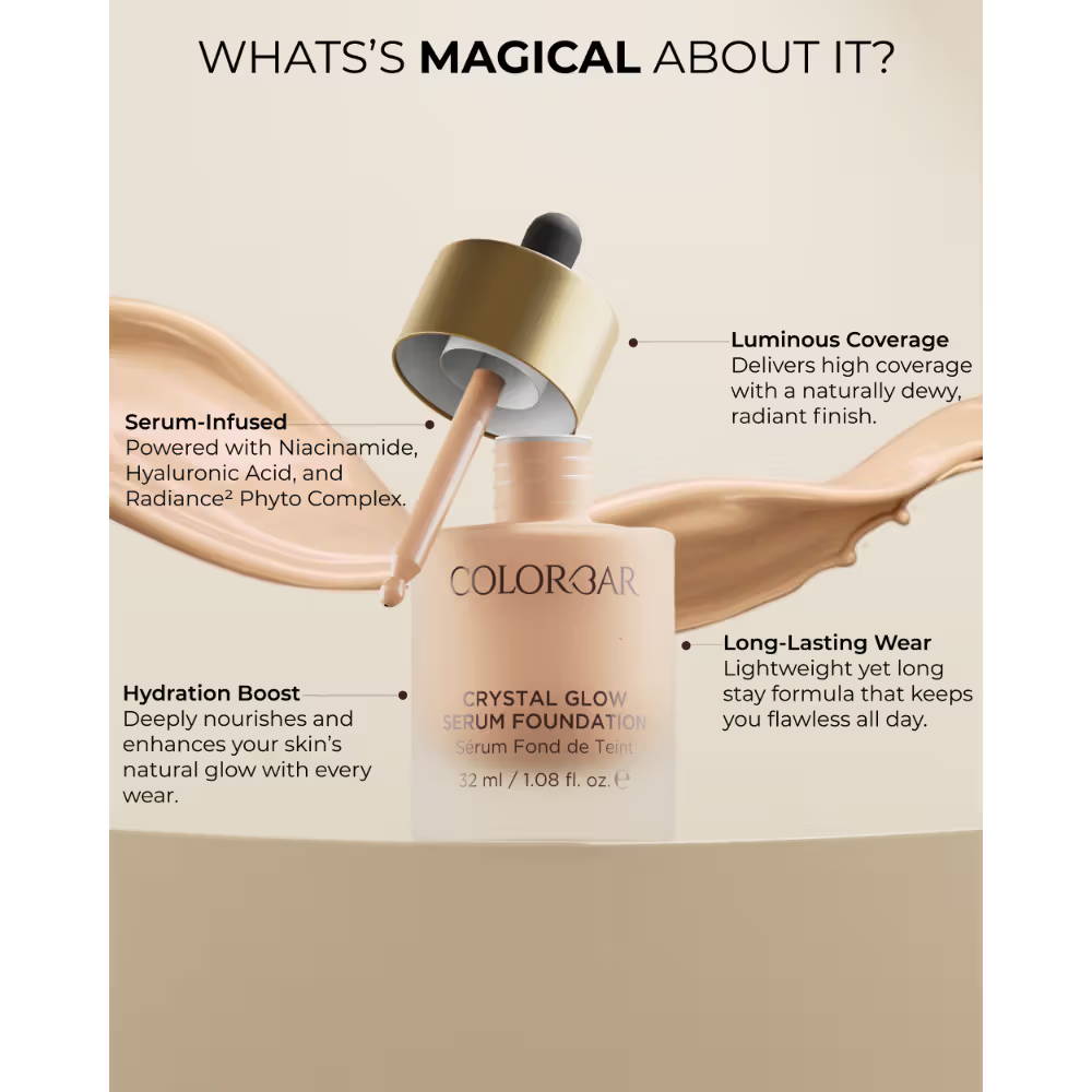 Colorbar Crystal Glow Serum Foundation