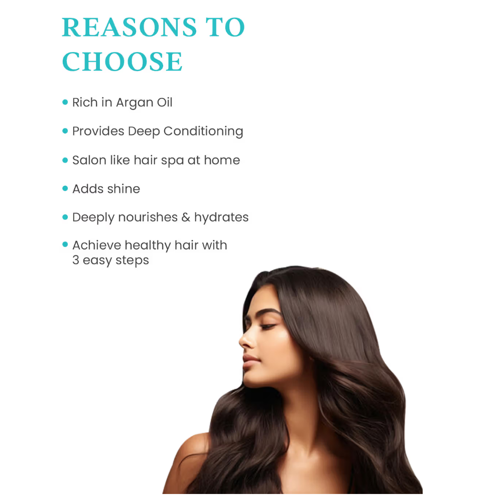 O3+ Oil De Moroccan Hair Spa Kit With Argan Oil Hair Mask
