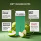 Rica Green Apple Liposoluable Wax Refill For Sensitive Skin With Glyceryl Rosinate & Beeswax