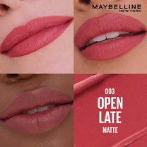 Maybelline Serum Matte Lipstick - 8Hr hydration, One-Swipe Bold Color