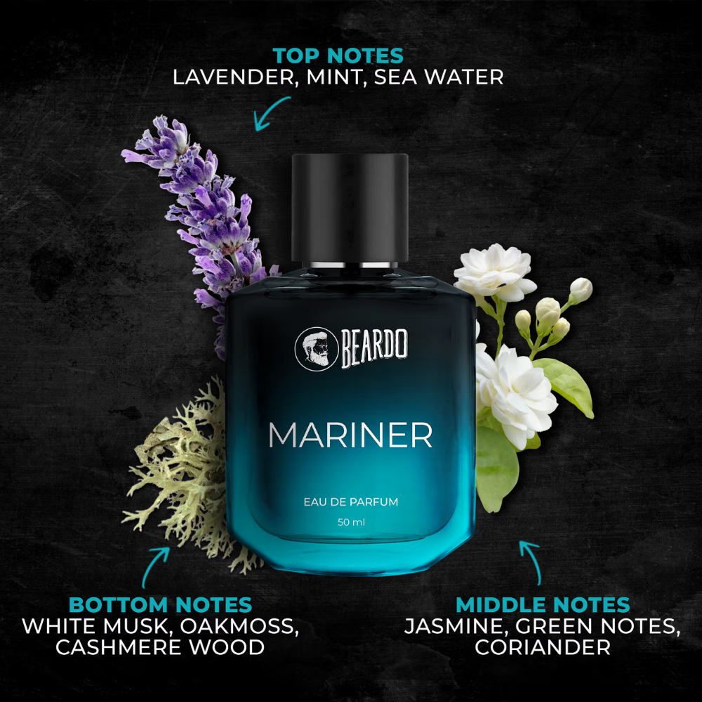 Beardo Capt. Jack Mariner Perfume Combo For Him