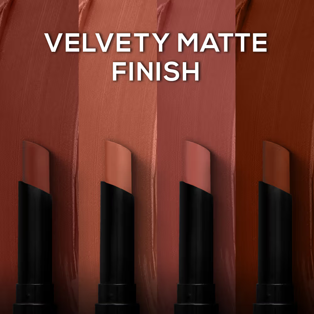 RENEE Very Matte Lipstick Combo of 4 Intense Colour, Easy Glide, Perfect For Gifting