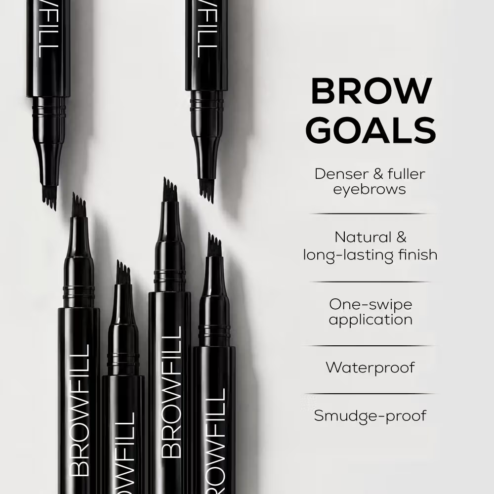 RENEE Browfill Eyebrow Pen For Denser & Fuller Brows Waterproof, Smudge-proof & Long-Lasting